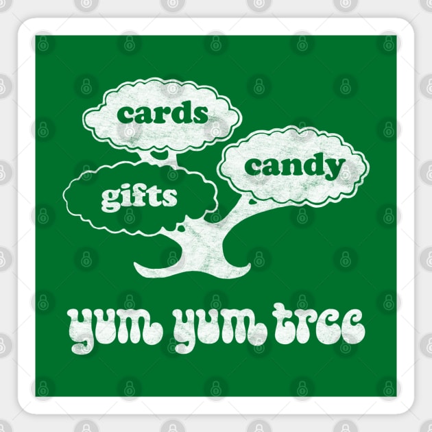 The Yum Yum Tree Magnet by Turboglyde